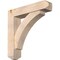 Ekena Millwork Thorton Craftsman Smooth Bracket w/ Offset Brace, Douglas Fir, 7 1/2"W x 34"D x 34"H BKT0806X34X34THR04SDF - alternate 1